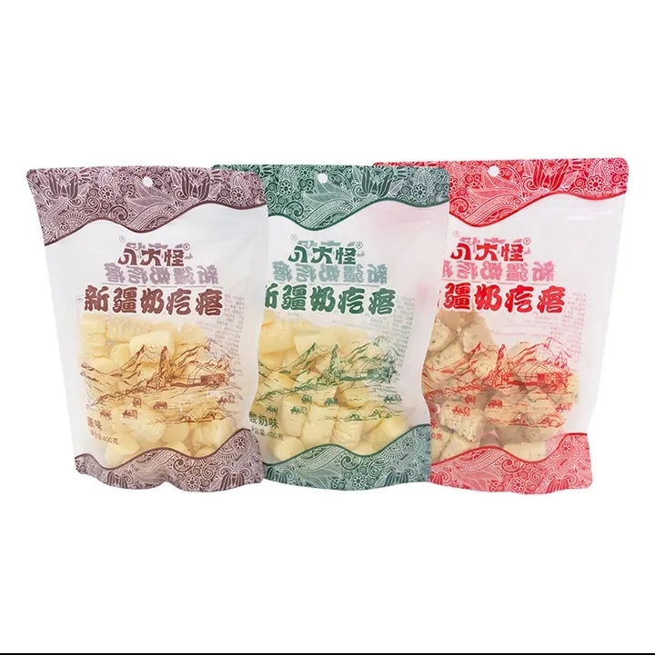 哈密助农馆 新疆八大怪奶疙瘩400g*3袋（酸奶味/红枣味/原味）