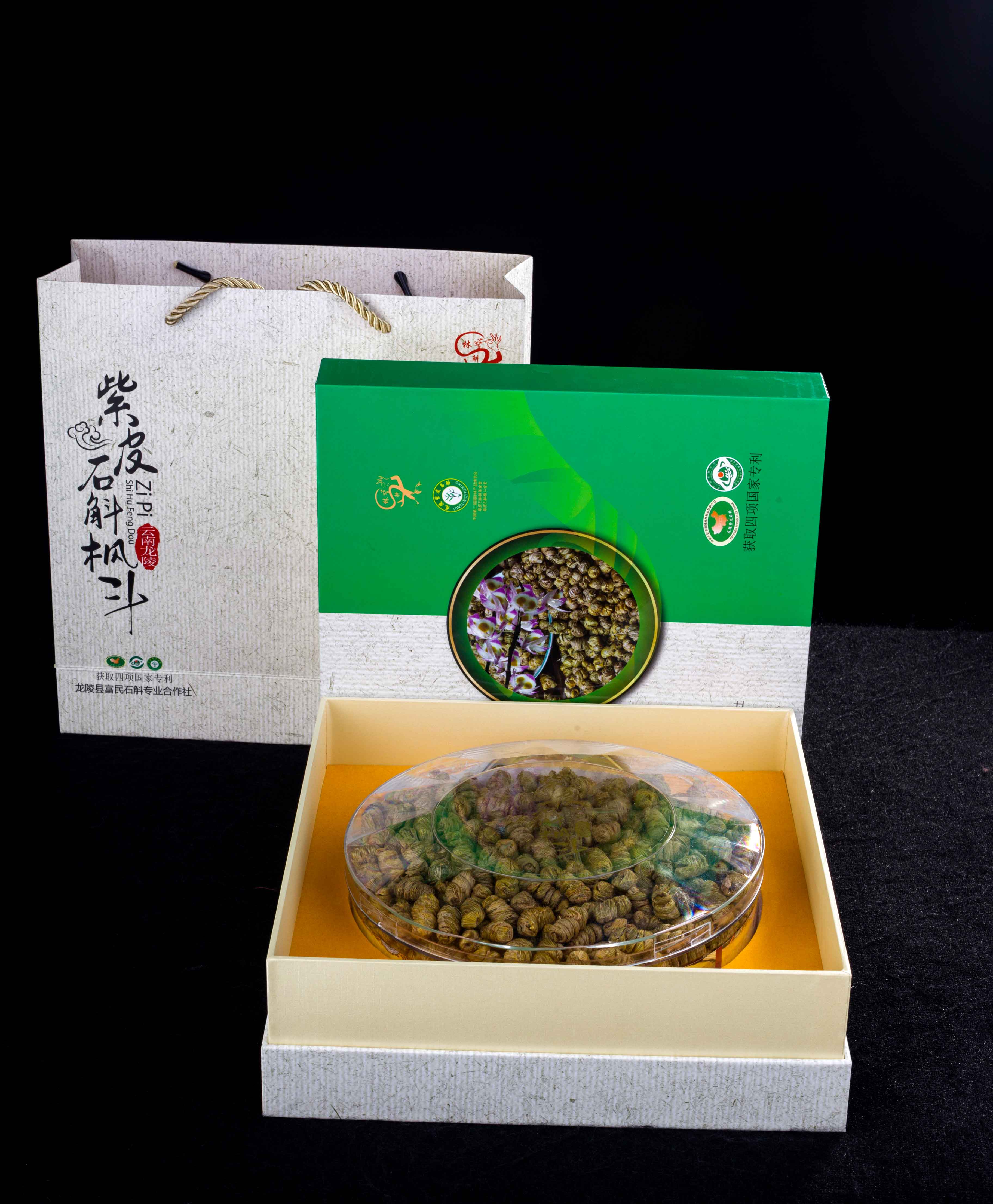 云南紫皮石斛枫斗500g（统货）